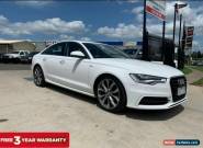 2015 Audi A6 C7 S Line Sedan 4dr S tronic 7sp 2.0DT [MY16] Ibis White Automatic for Sale